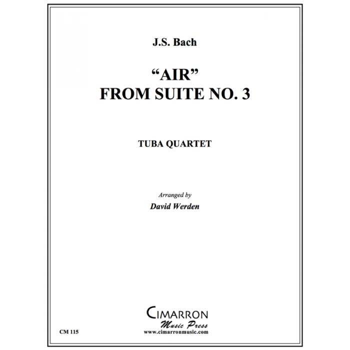 Bach arr. Werden - Air from Suite No. 3
