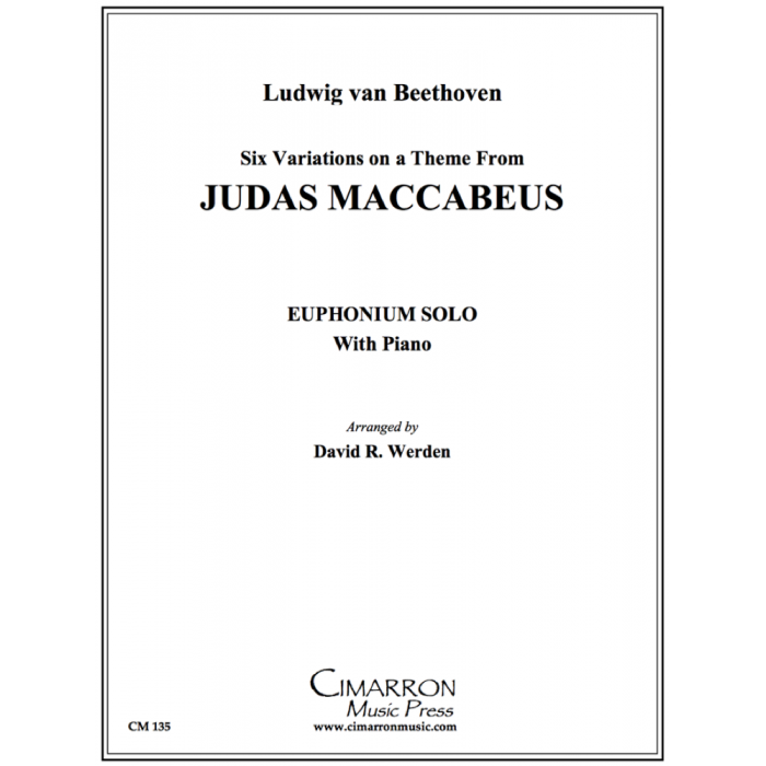 Beethoven arr. Werden - Six Variations on a Theme from Judas Maccabeus