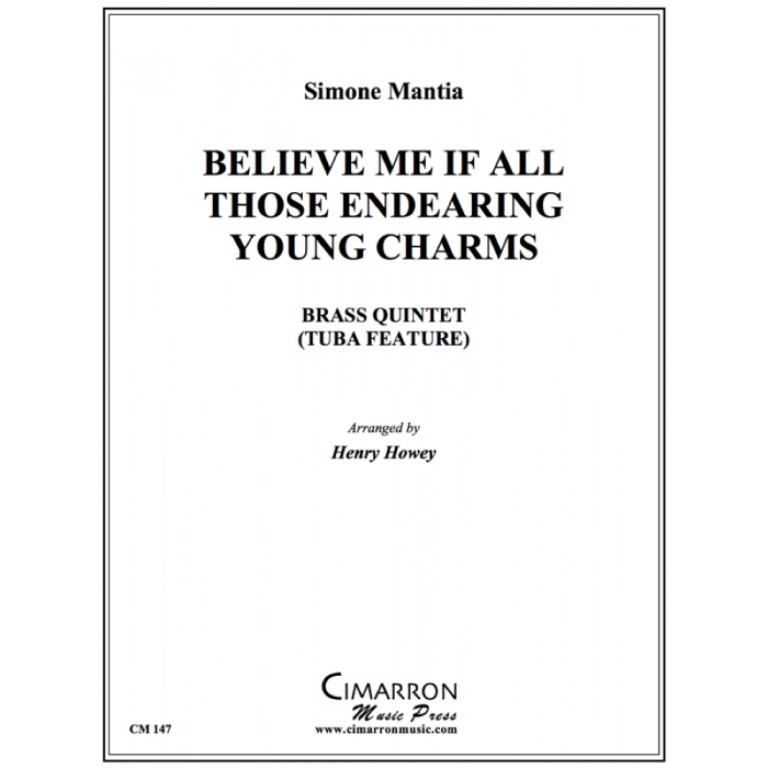 Mantia arr. Howey - Believe Me if All Those Endearing Young Charms