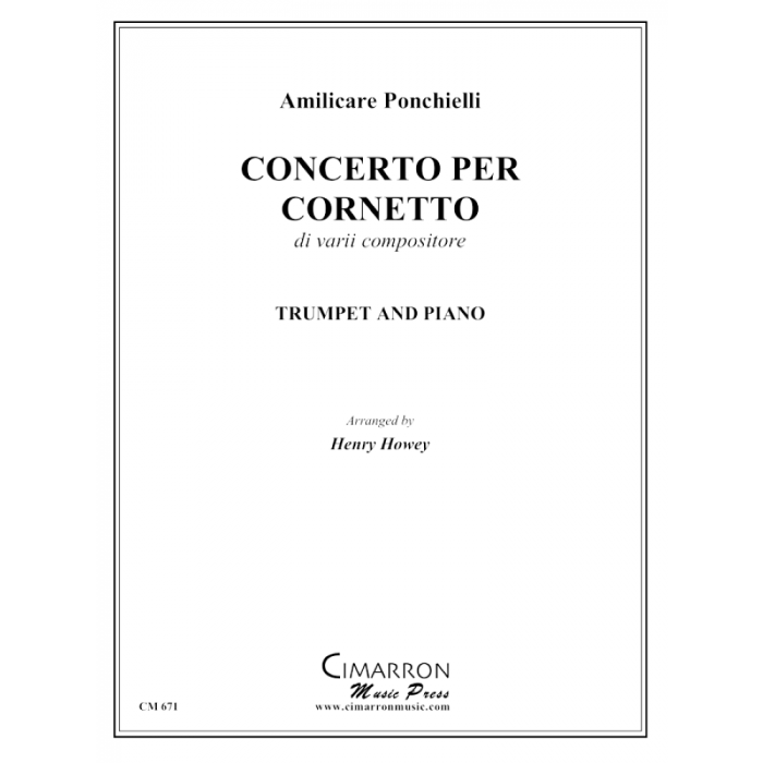 Ponchielli, Amilicare - Concerto Per Cornetto