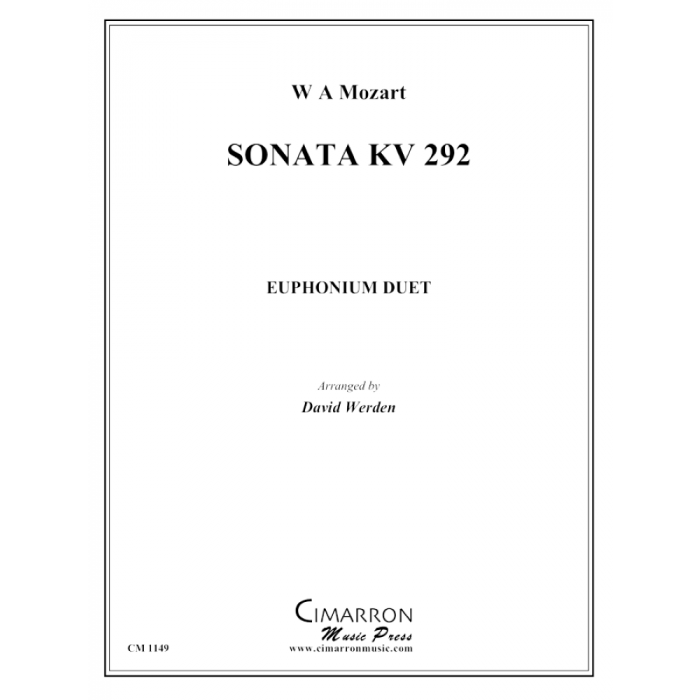 Mozart arr. Werden - Sonata KV. 292