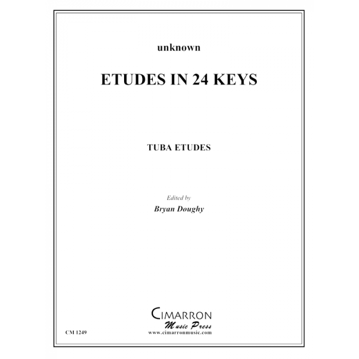 Unknown - Etudes in 24 Keys