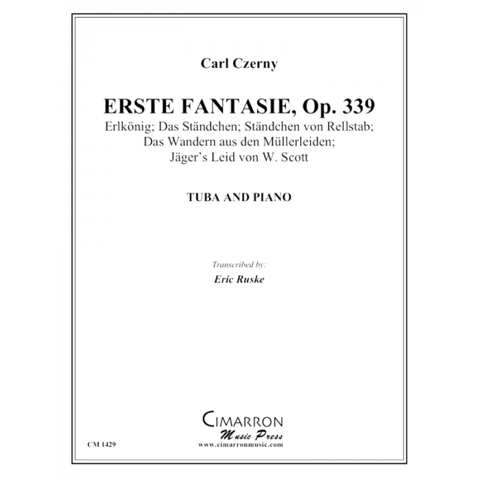 Czerny, Carl arr. Ruske - Erste Fantasie op. 339