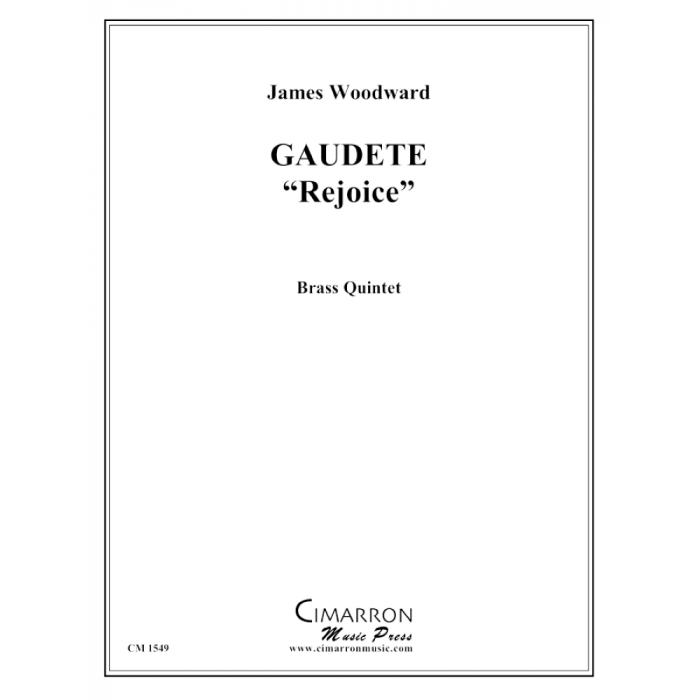 Woodward, James - Gaudete "Rejoice"