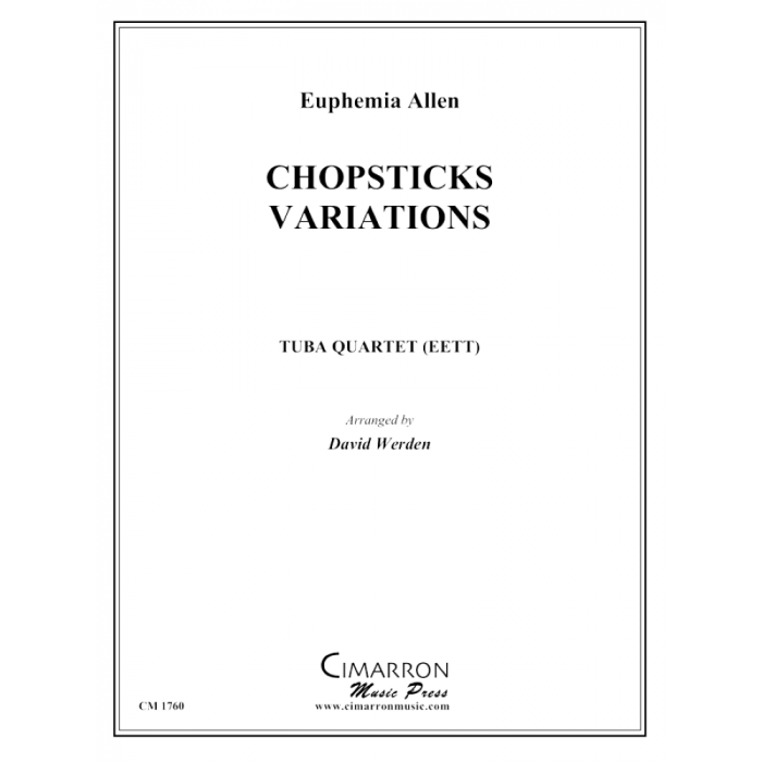 Allen, Euphemia arr. Werden - Chopsticks Variations