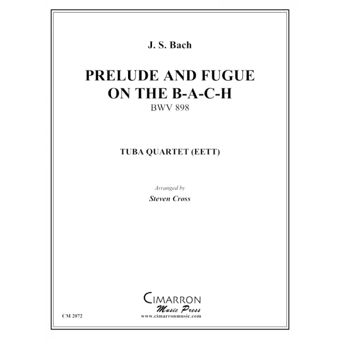 Bach arr. Cross - Prelude and Fugue on the B-A-C-H
