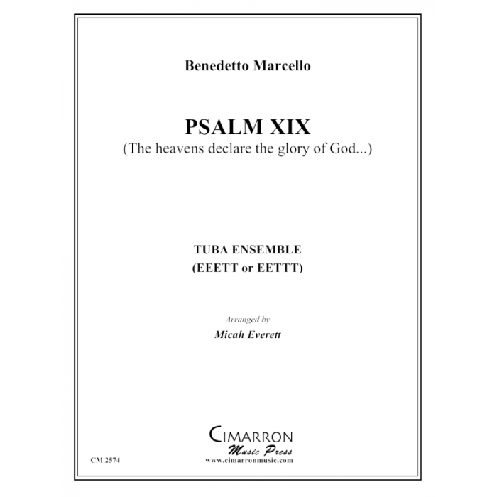 Marcello arr. Everett - Psalm XIX