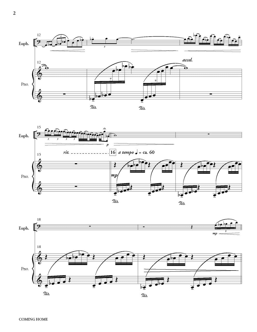 Daughtrey - Coming Home (Percussion Ensemble Version)