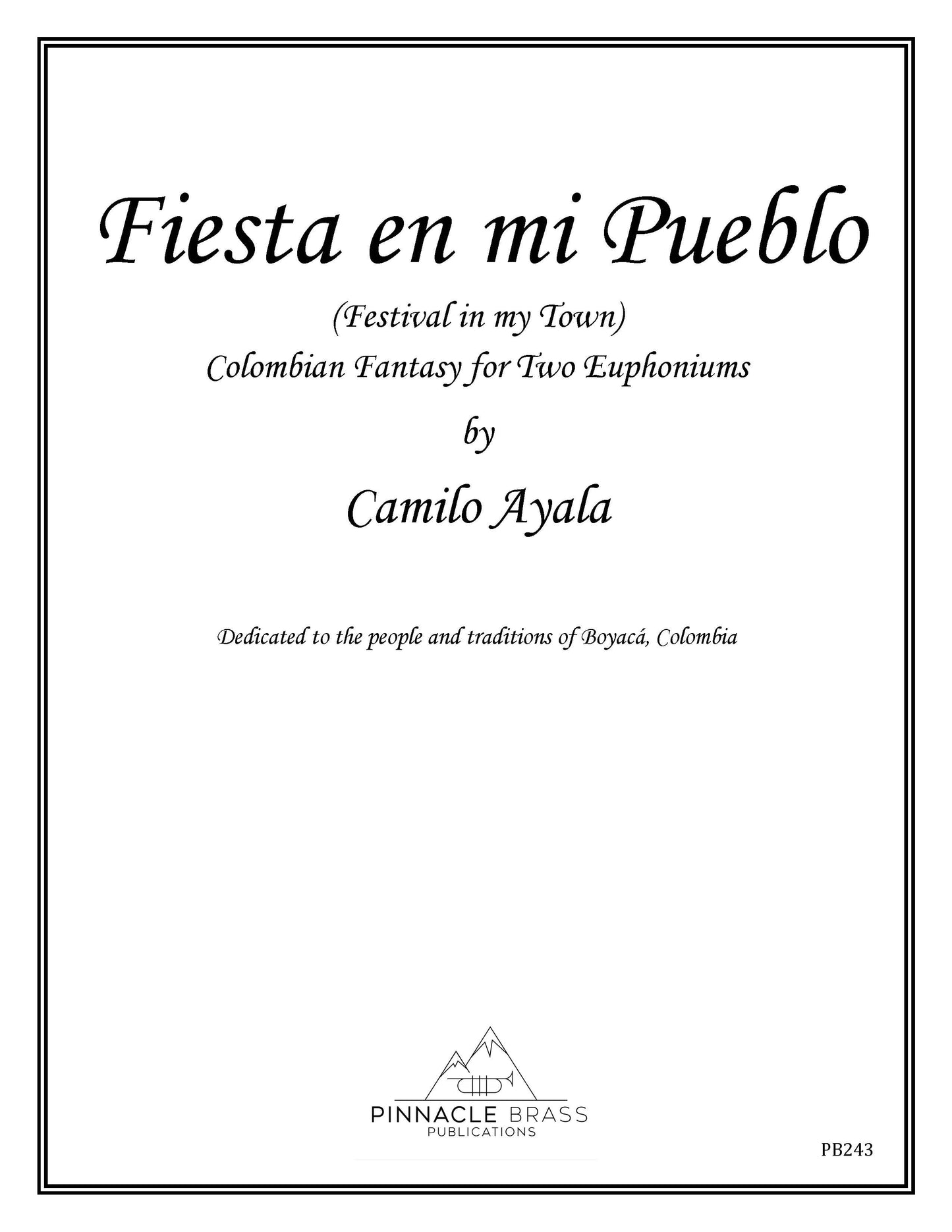 Ayala, Camilo - Fiesta en mi Pueblo