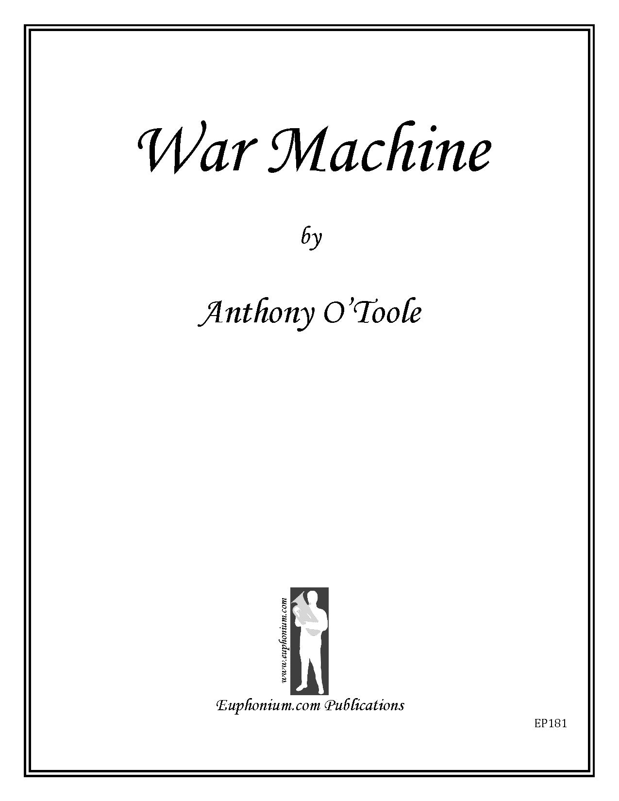 O'Toole, Anthony - War Machine