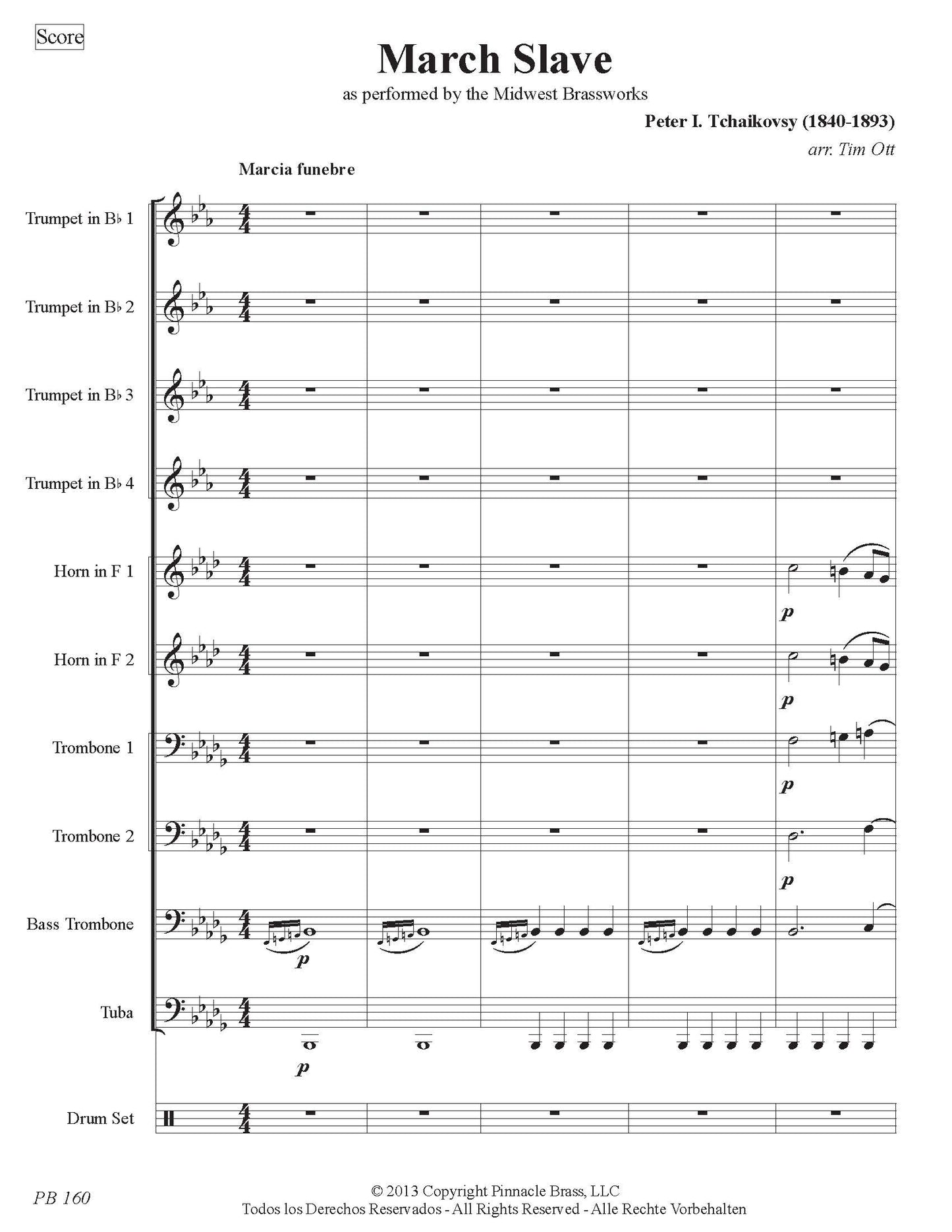 March Slave (Brass Ensemble)