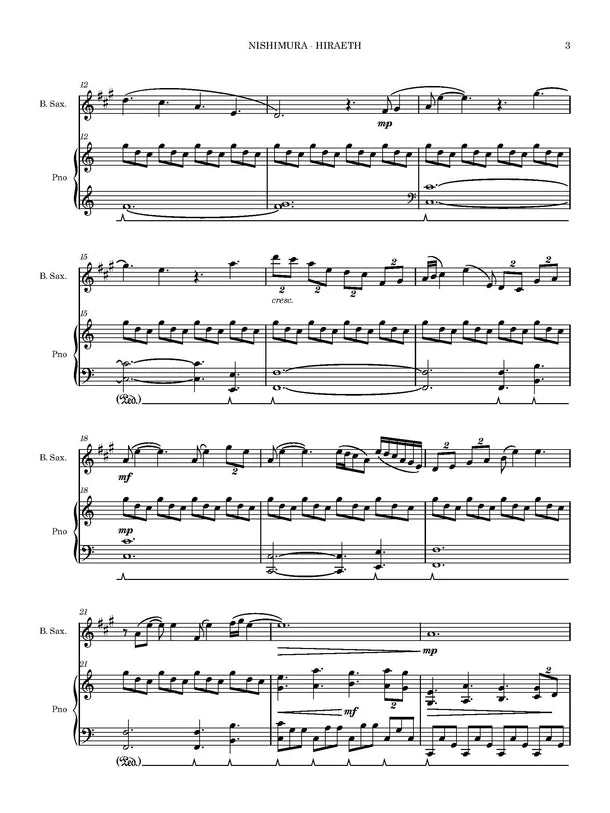 Nishimura, Cait - Hiraeth