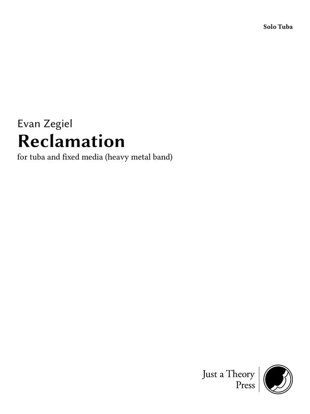 Zegiel, Evan - Reclamation