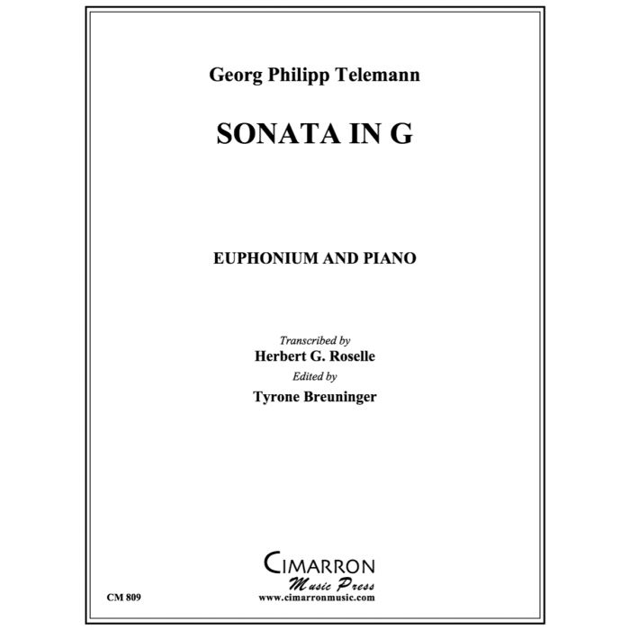 Telemann arr. Roselle - Sonata in G