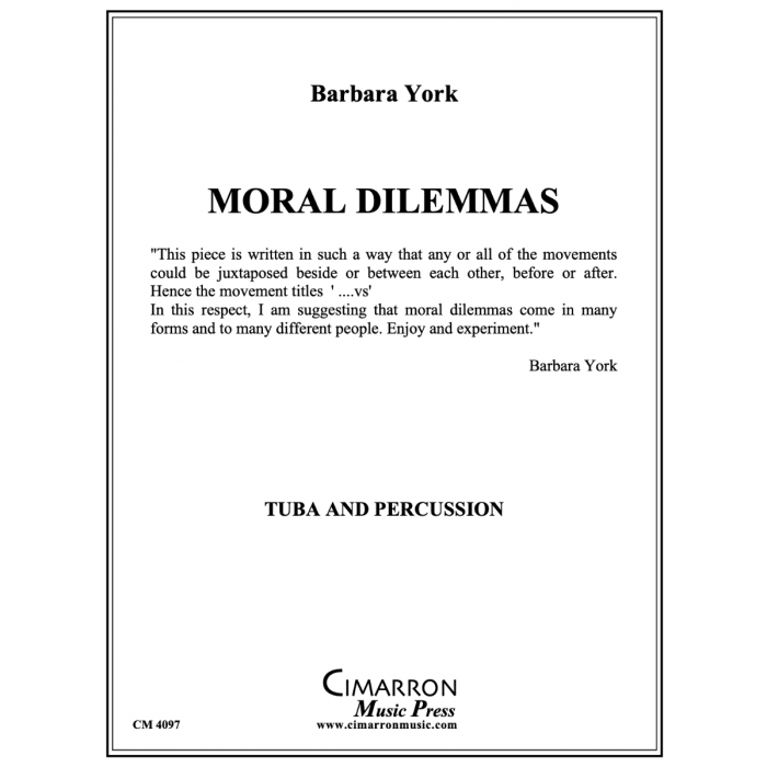 York, Barbara - Moral Dilemas