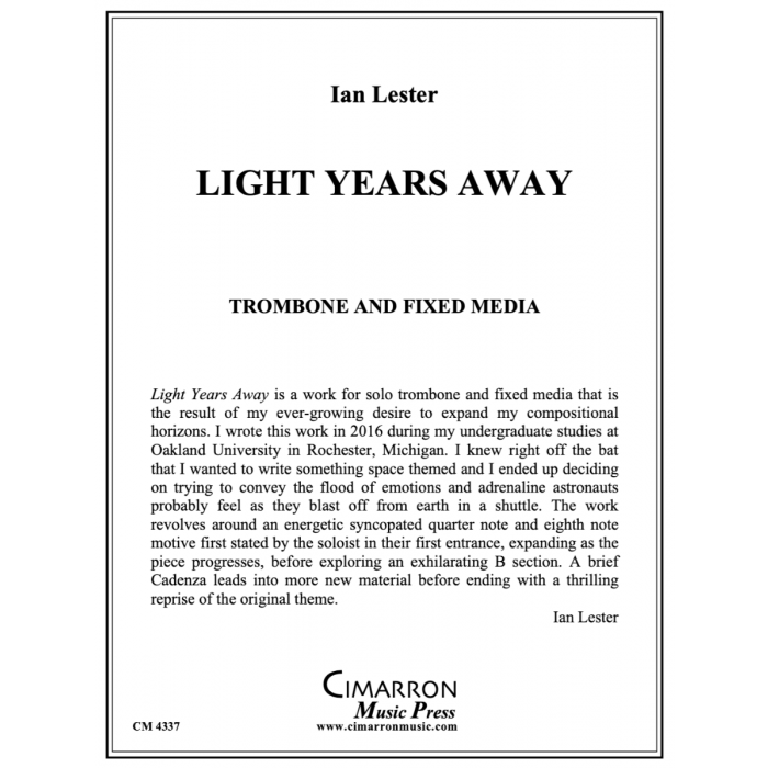 Lester, Ian - Light Years Away