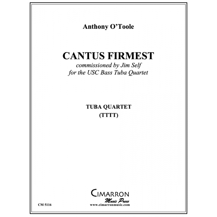 O'Toole, Anthony - Cantus Firmest