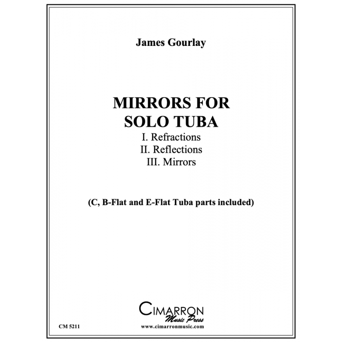 Gourlay, James - Mirrors for Solo Tuba