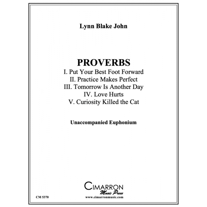 John, Lynn Blake - Proverbs
