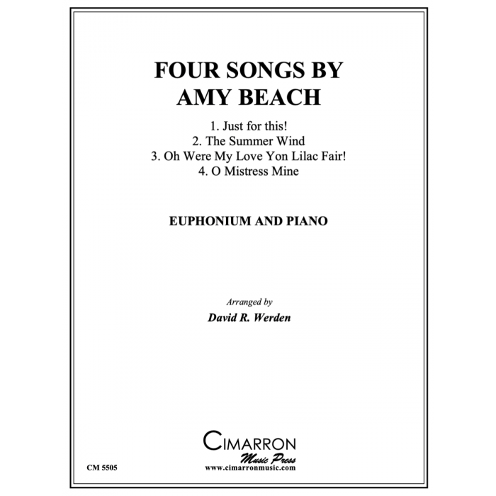 Beach, Amy arr. Werden - Four Songs