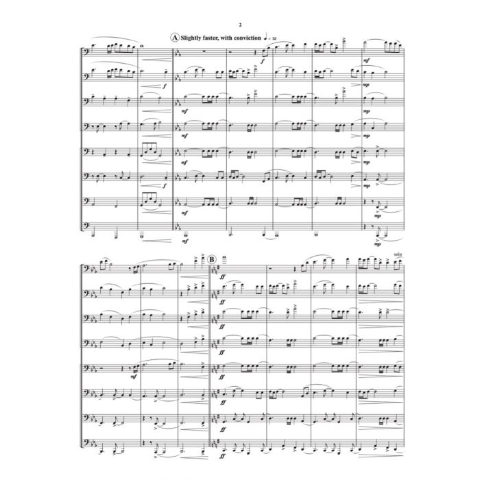 Gulino, Frank - Monuments for Tuba Euphonium Ensemble