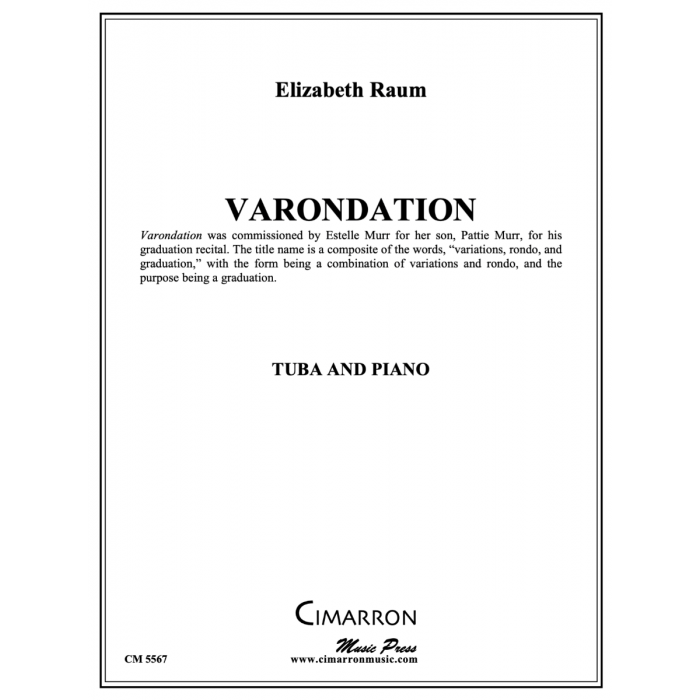 Raum, Elizabeth - Varondation