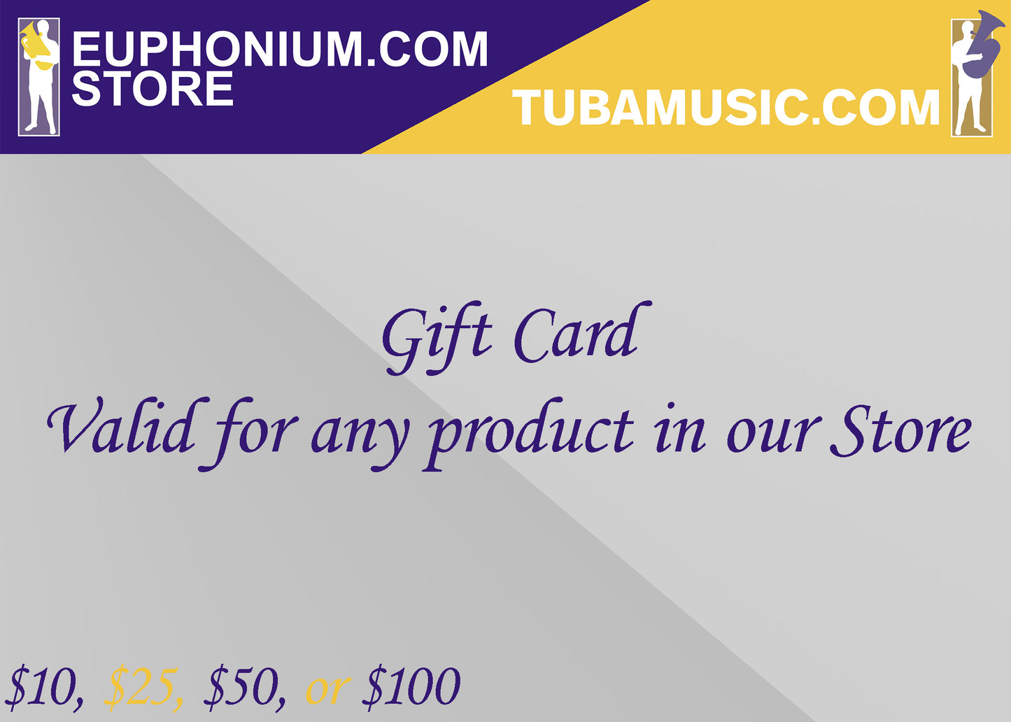 Euphonium.com Store Gift Card