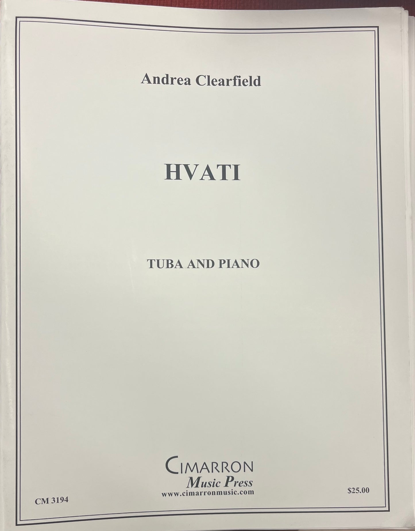 Clearfield, Andrea - Hvati