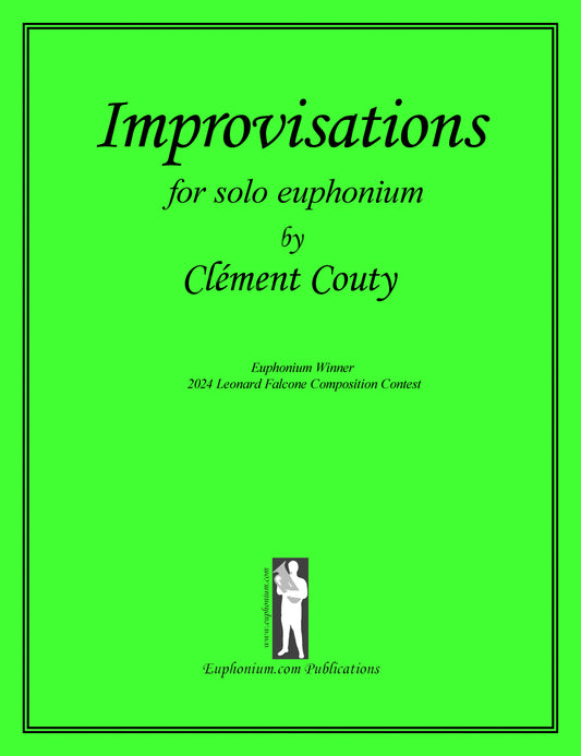Couty, Clement - Improvisations for Solo Euphonium