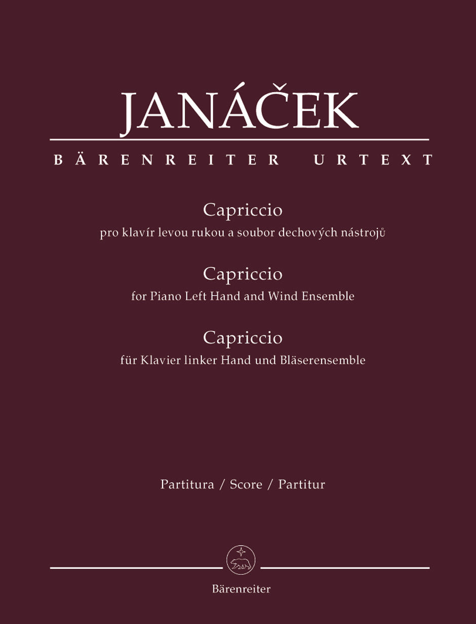Janacek - Cappriccio for Piano and Winds