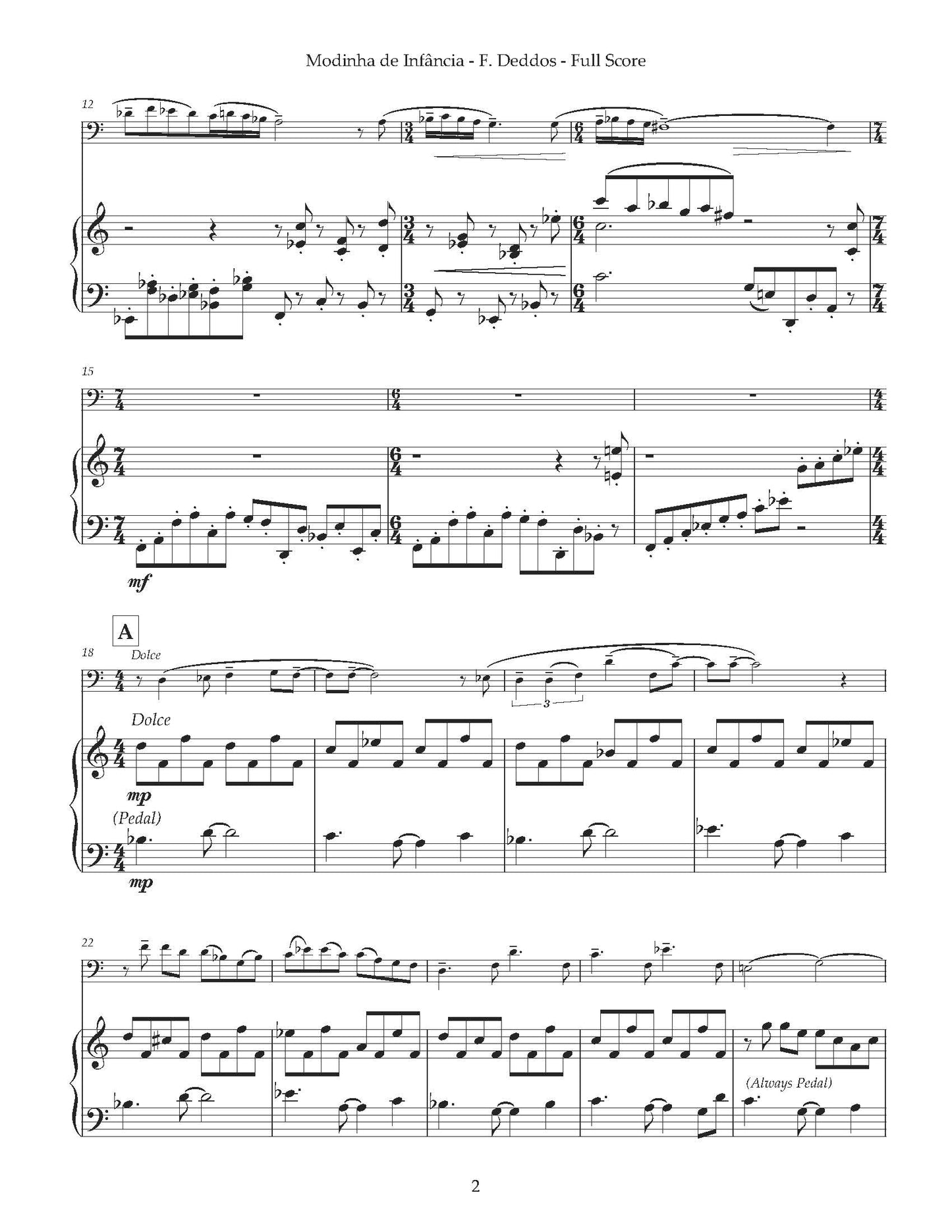 Deddos, Fernando - Modinha de infância (Childhood's Little Fashion)