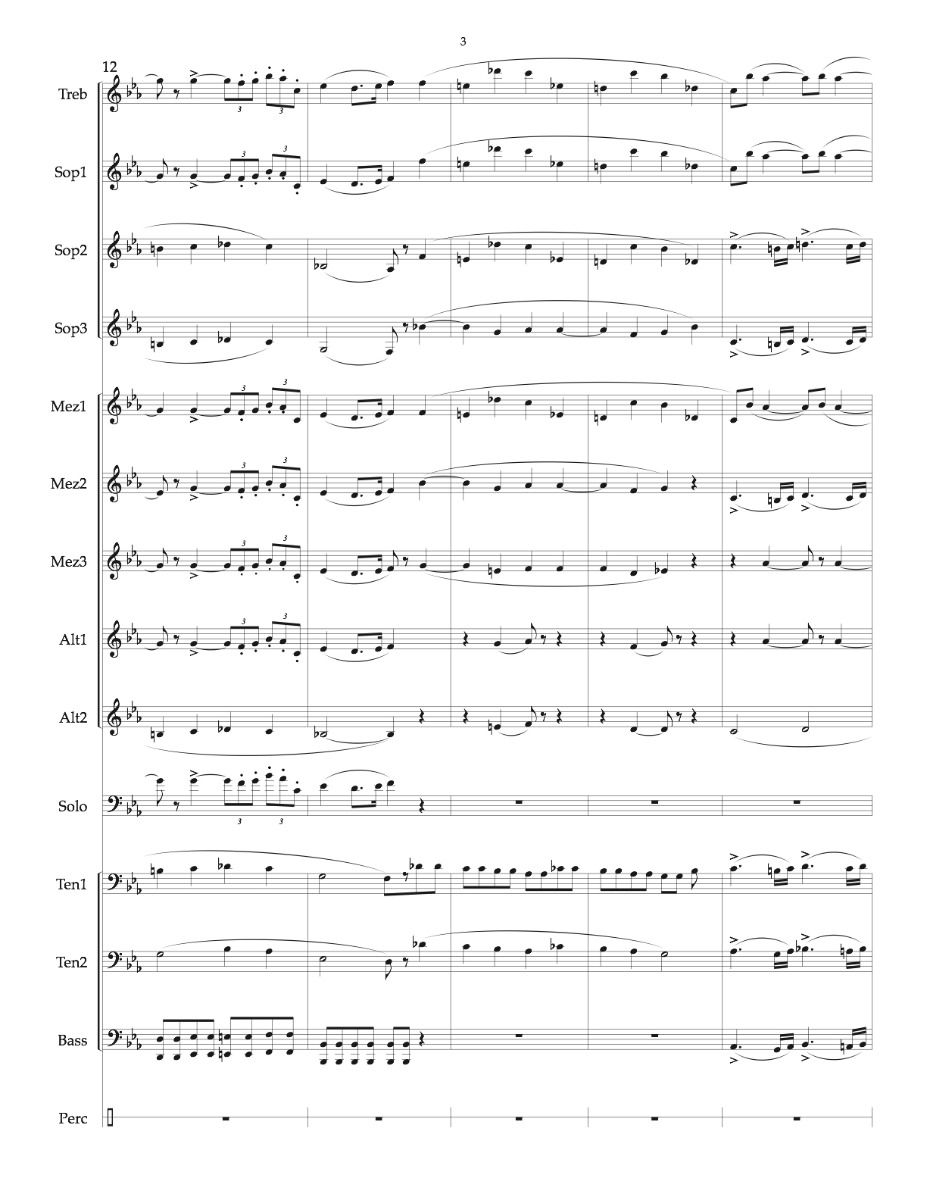 Ponchielli - Universal Set of Parts for Brass Band, Wind Band, and Orchestra