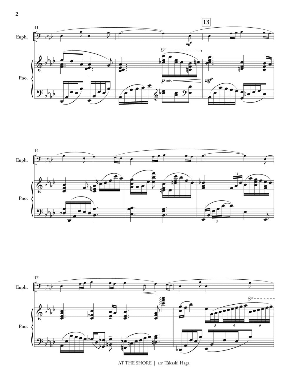 Narita arr. Haga - At the Shore