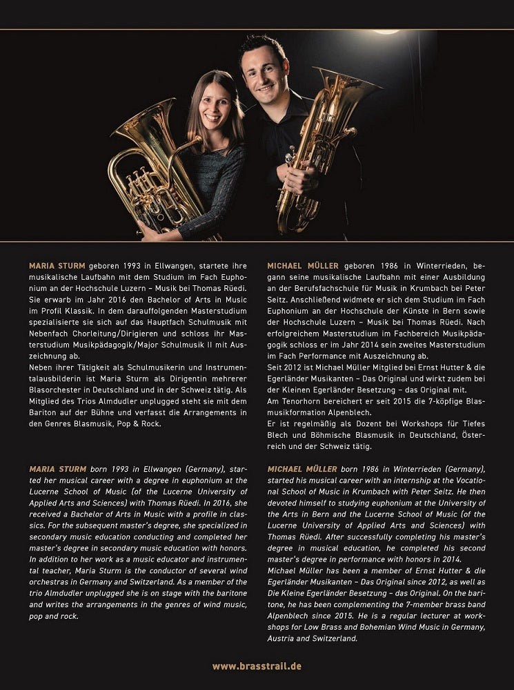 Brass Trails Method Book (Bass Clef)