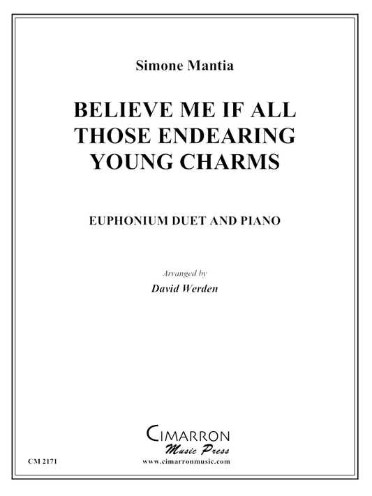 Mantia arr. Werden - Endearing Young Charms (DUET VERSION)