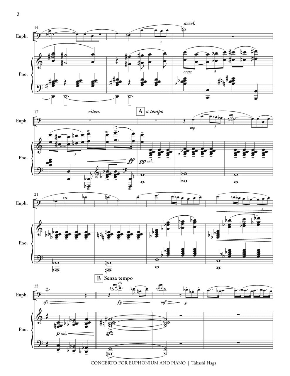 Haga, Takashi - Concerto