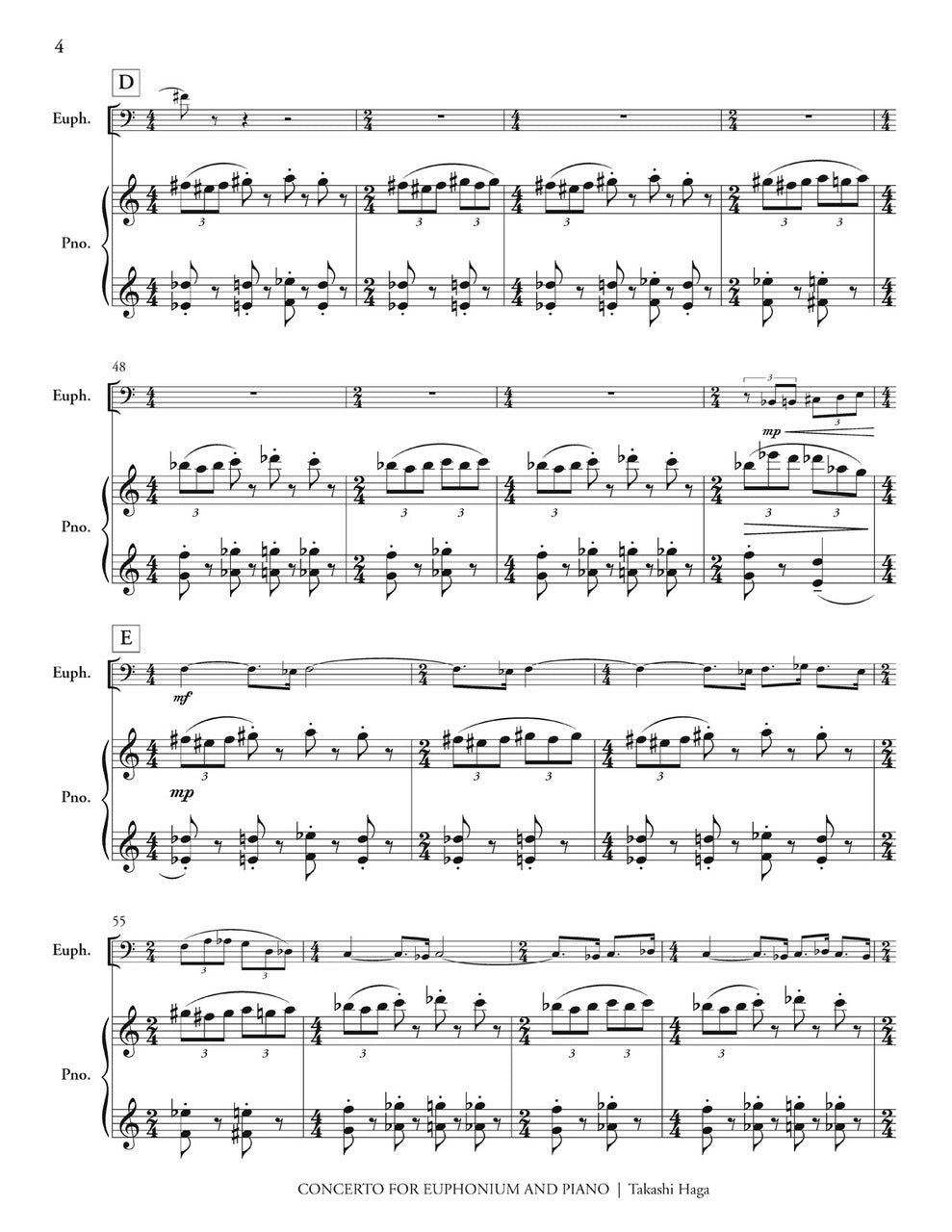 Haga, Takashi - Concerto