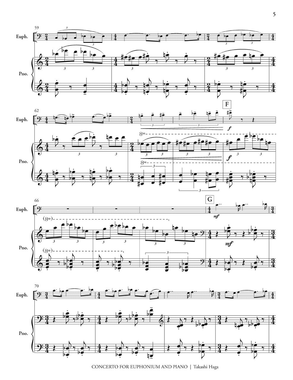Haga, Takashi - Concerto
