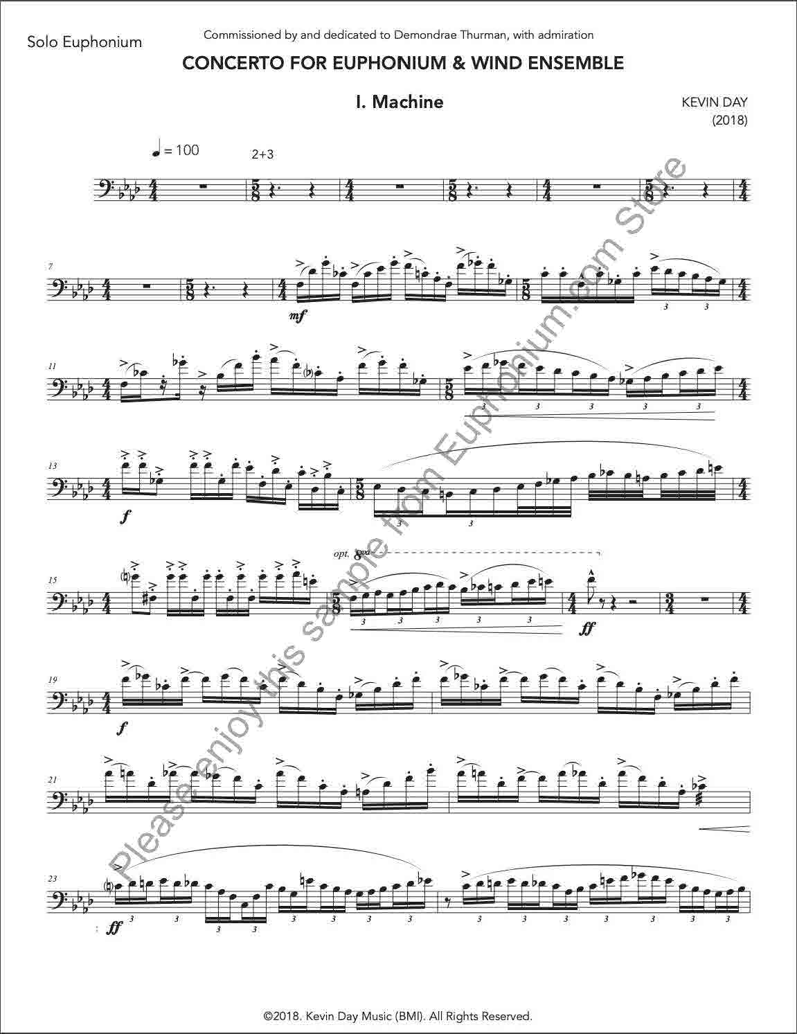 Day - Euphonium Concerto