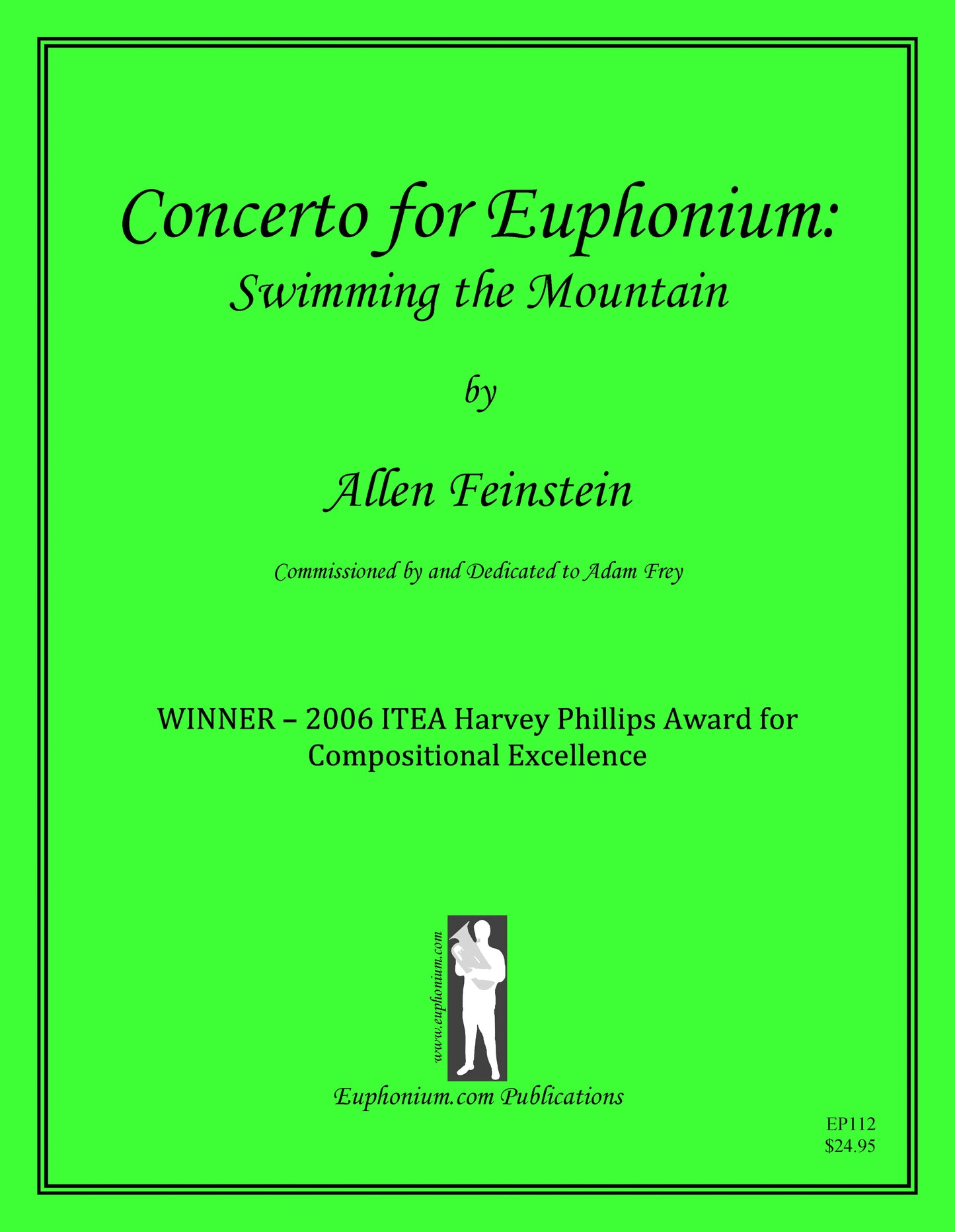 Feinstein, Allen - Concerto for Euphonium (Piano Reduction)