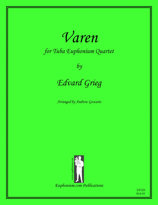 Grieg - Varen for Quartet DOWNLOAD
