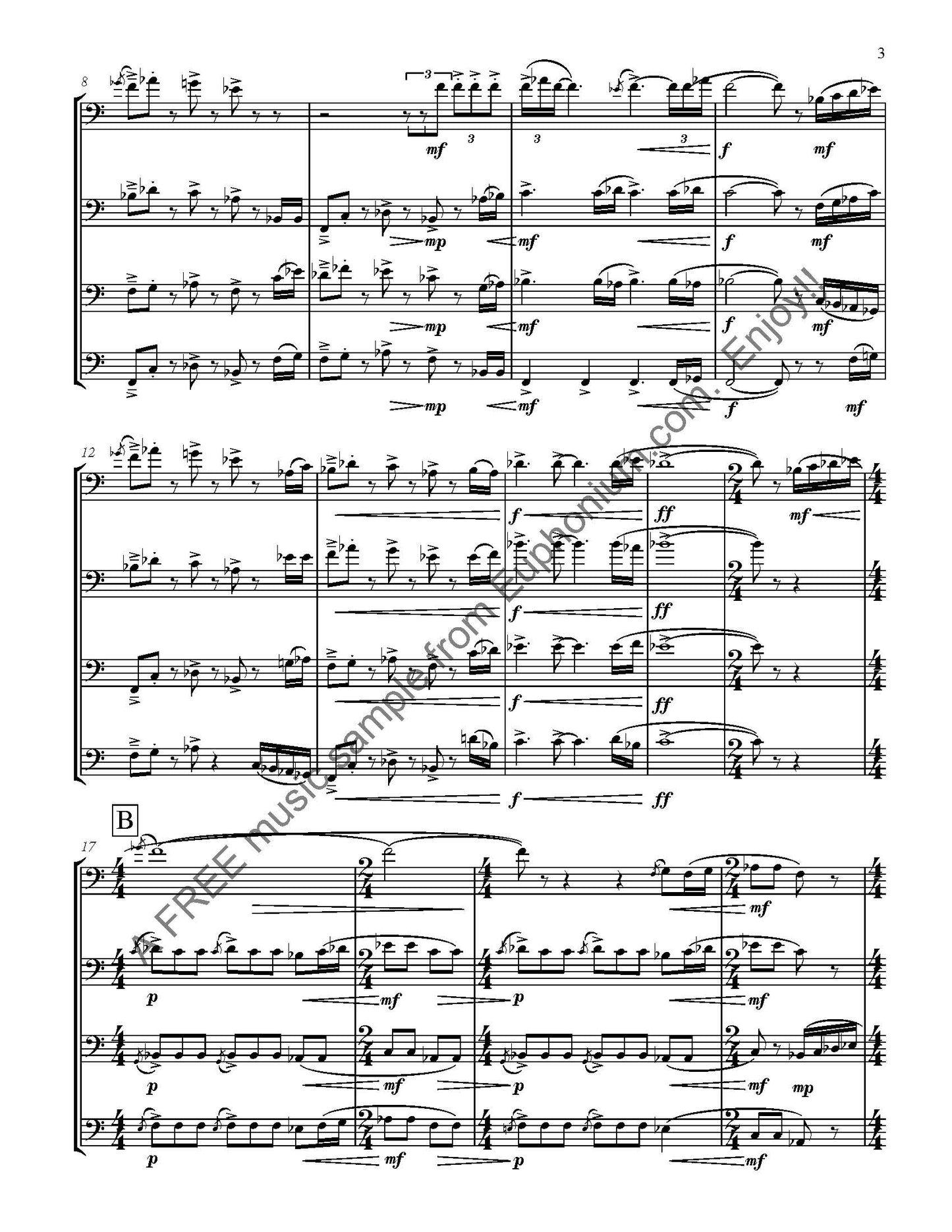 Barr, Stephen - Entrada for Euph Quartet