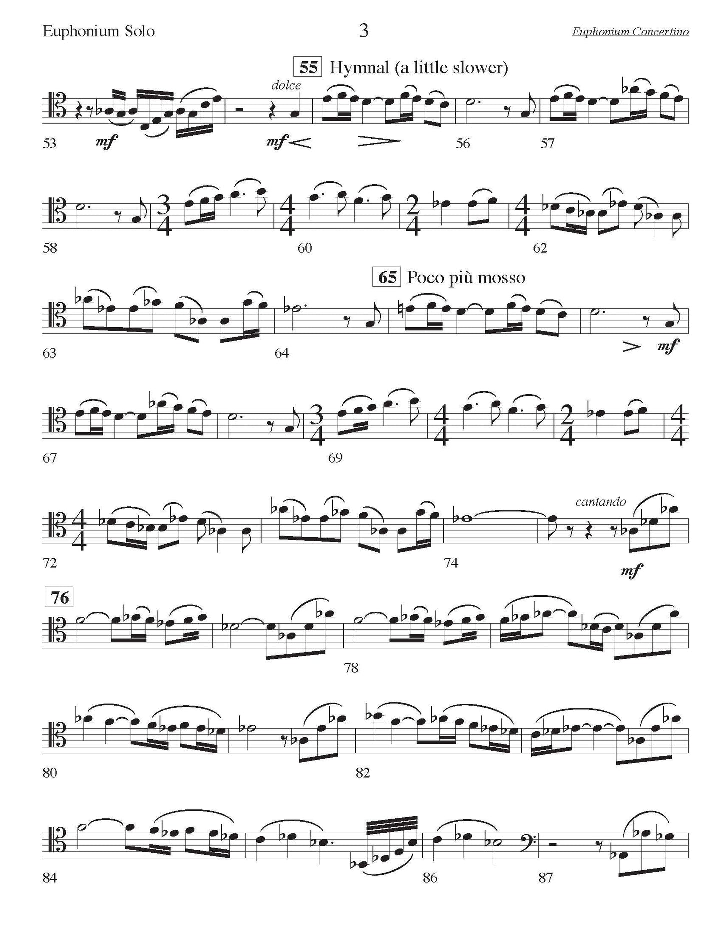 Kaska - Concertino for Euphonium - DOWNLOAD