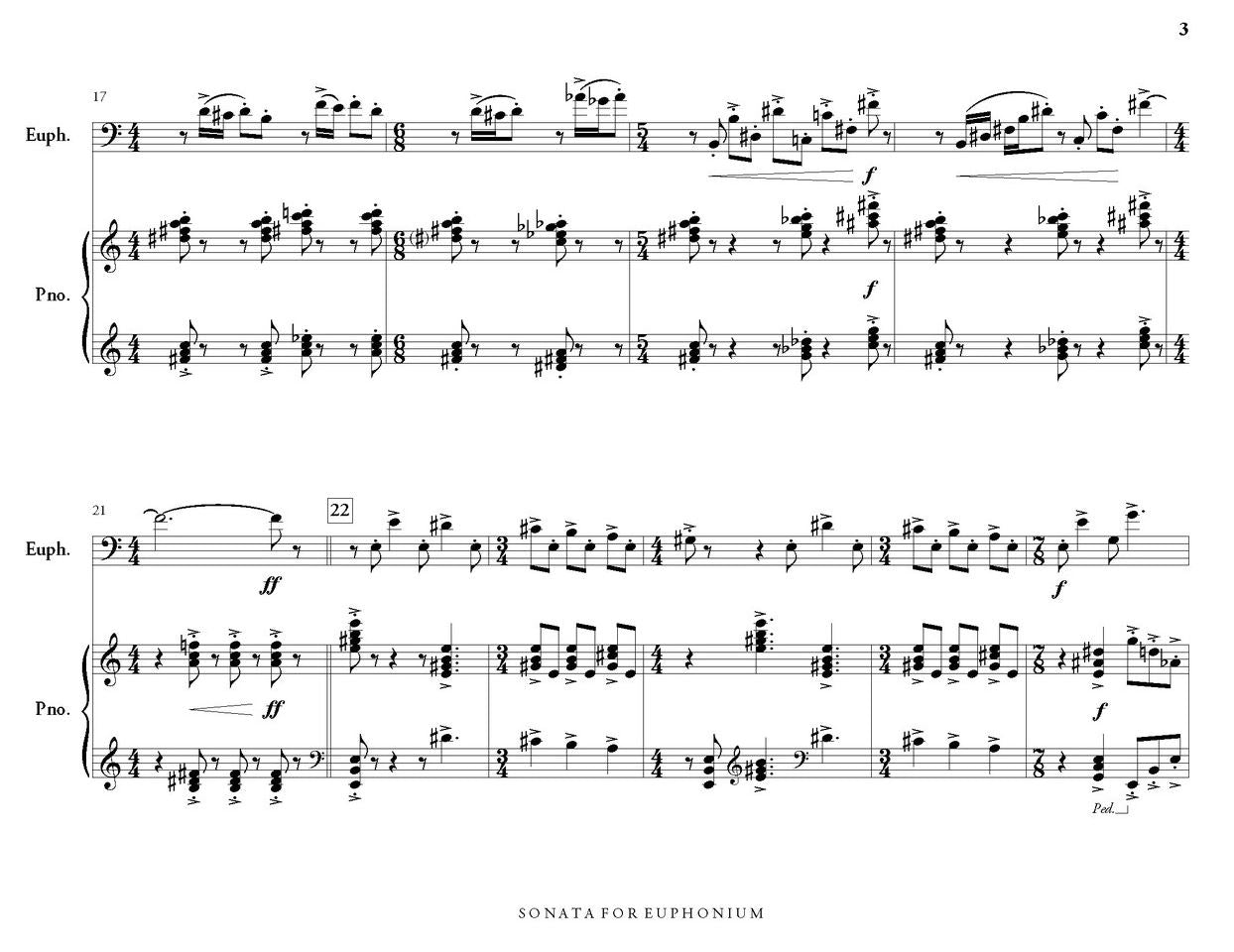 Gillingham - Sonata for Euphonium