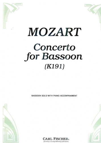 Mozart, W.A. - Bassoon Concerto in B-flat (K191)