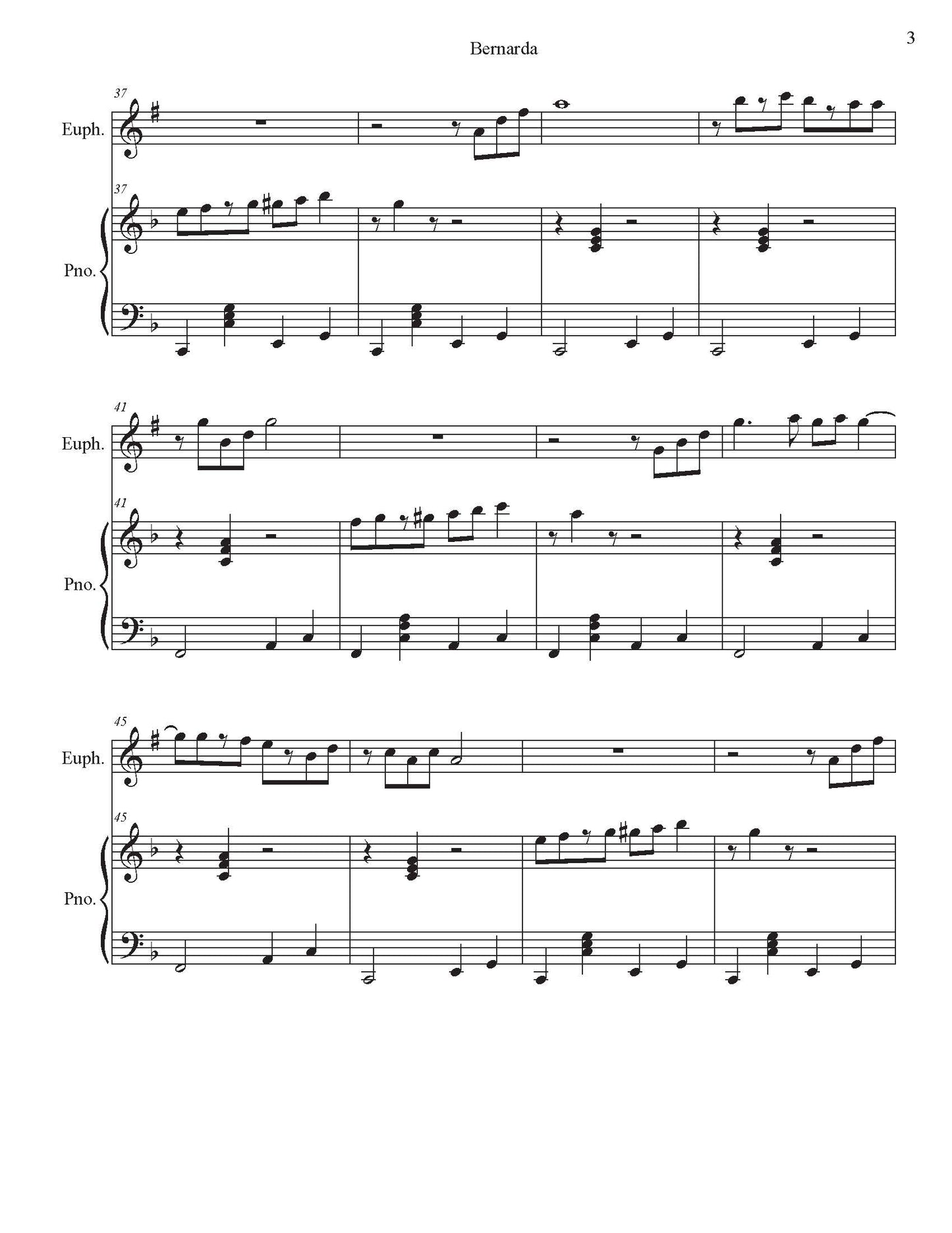 Ayala - Bernarda (Euphonium and Piano) - DOWNLOAD