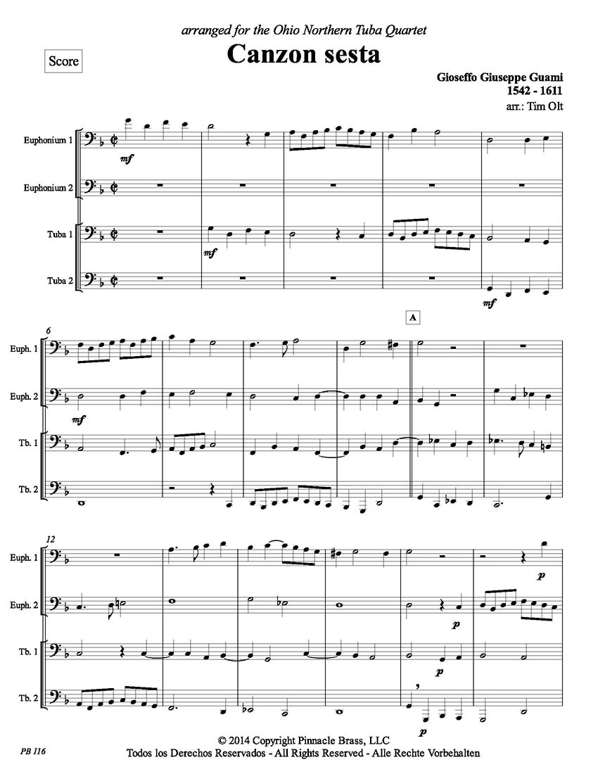 Guami - Canzon sesta