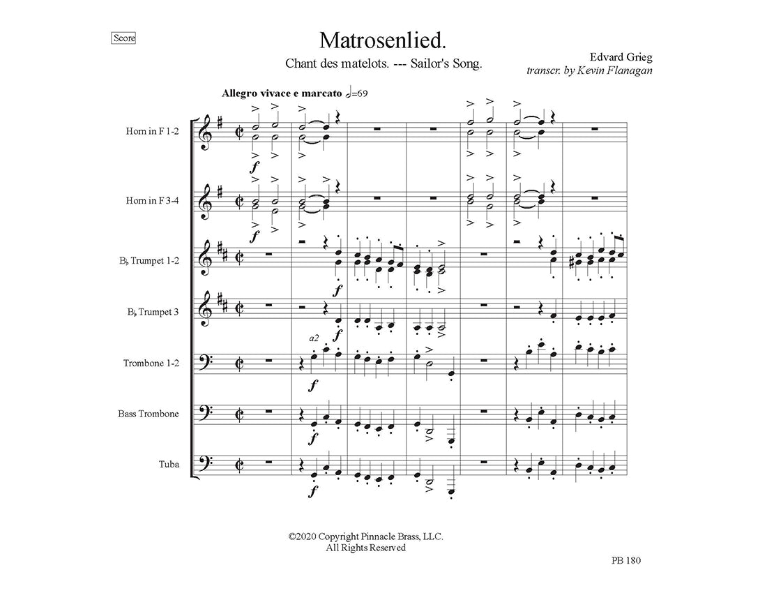 Grieg - Matrosenlied