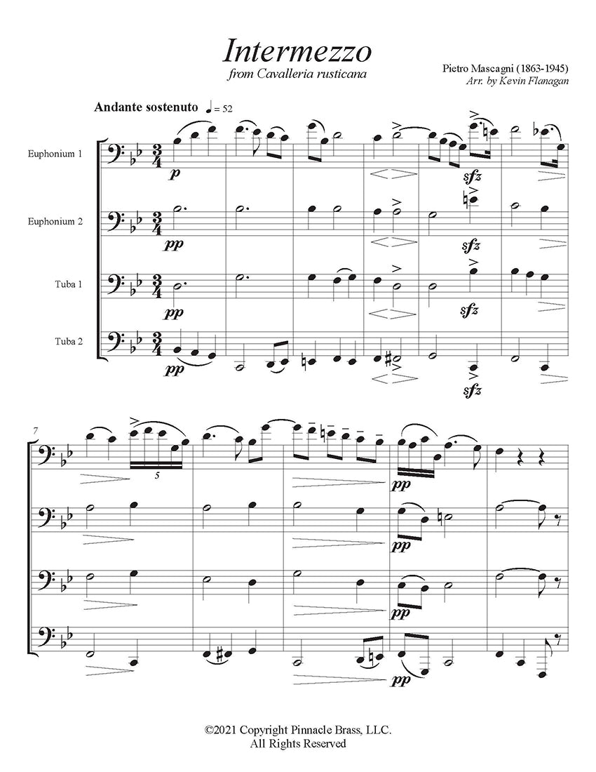 Mascagni, Pietro - Intermezzo