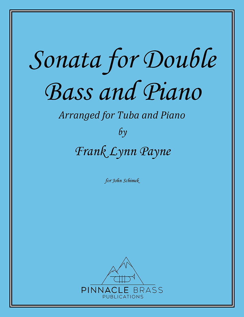 Payne, Frank Lynn - Sonata for Double Bass - DOWNLOAD